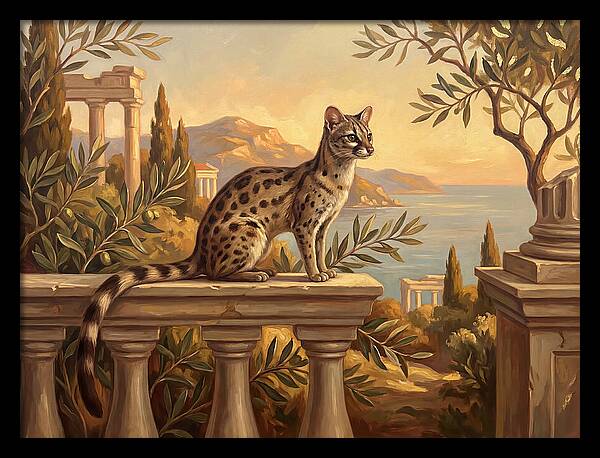 Linsang In A Mediterranean Landscape