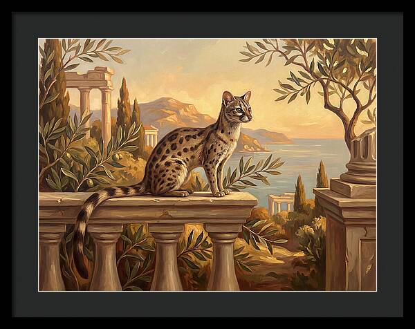 Linsang In A Mediterranean Landscape