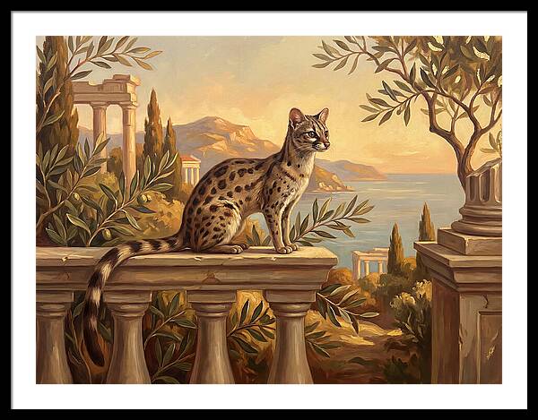 Linsang In A Mediterranean Landscape