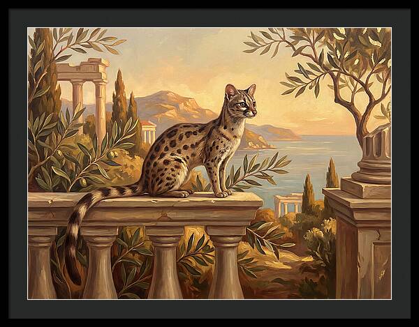 Linsang In A Mediterranean Landscape