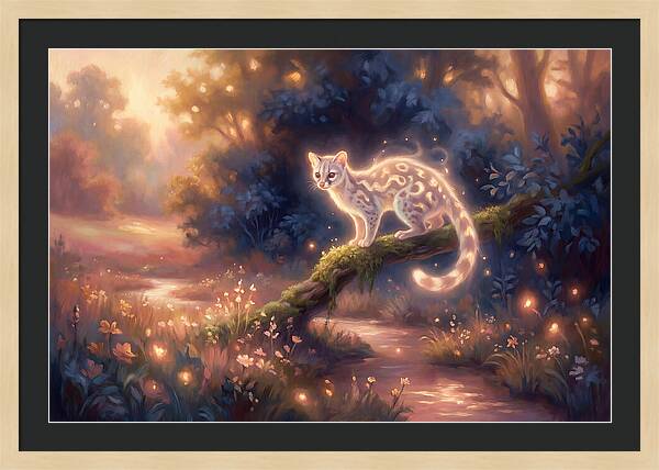 Linsang In Enchanted Forest