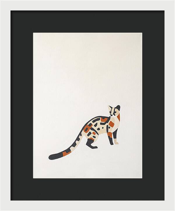 Linsang In Minimalist Style