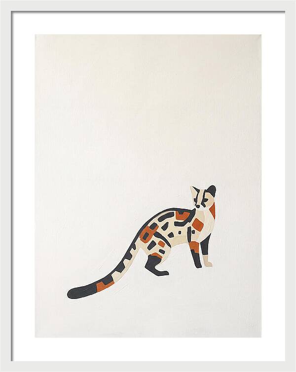 Linsang In Minimalist Style