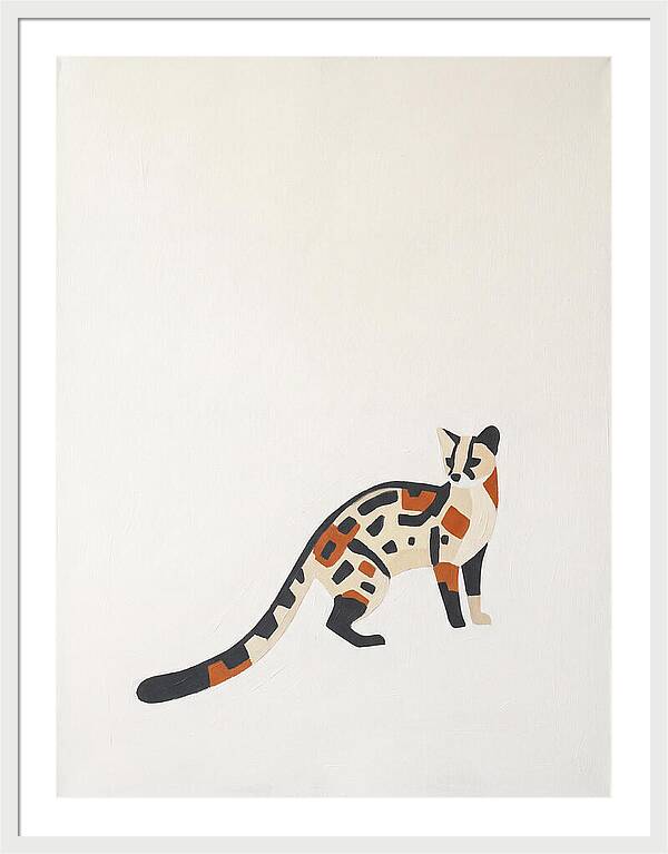 Linsang In Minimalist Style