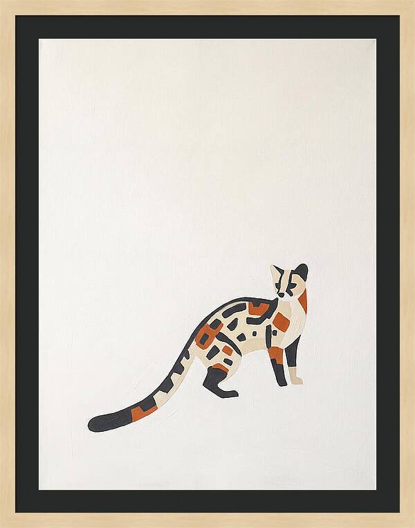 Linsang In Minimalist Style