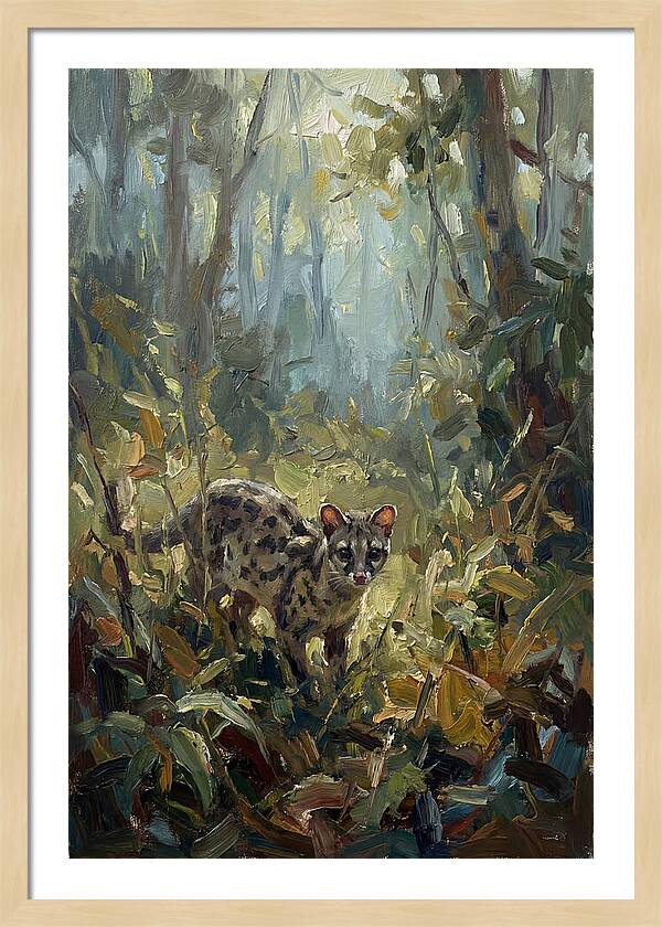 Linsang In The Forest