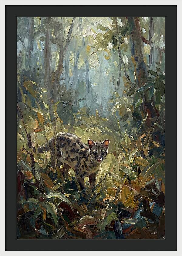 Linsang In The Forest