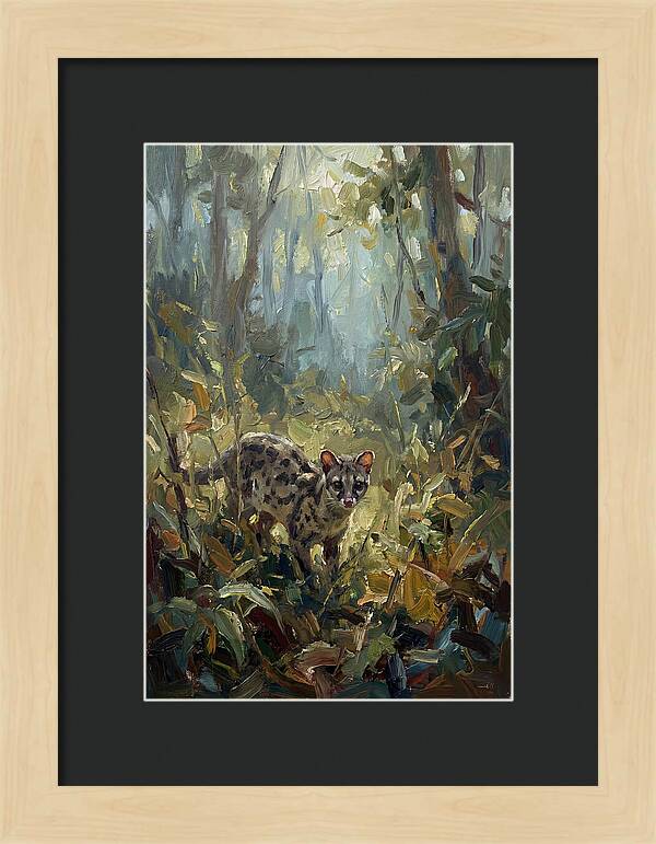 Linsang In The Forest