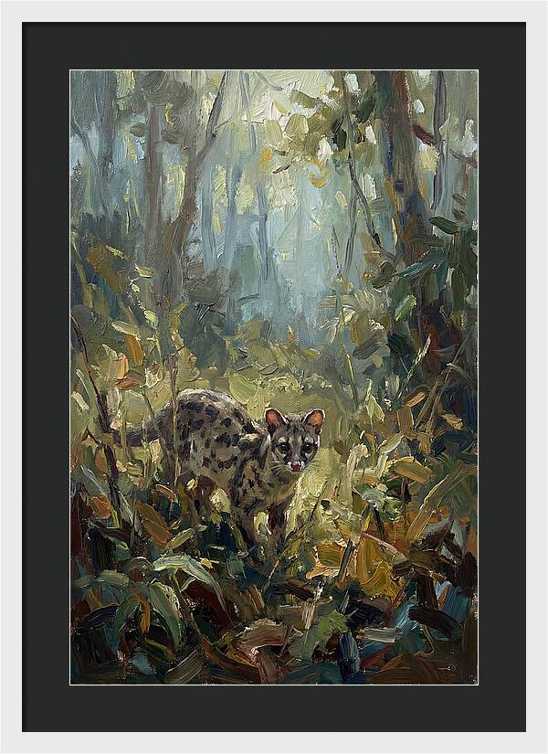 Linsang In The Forest