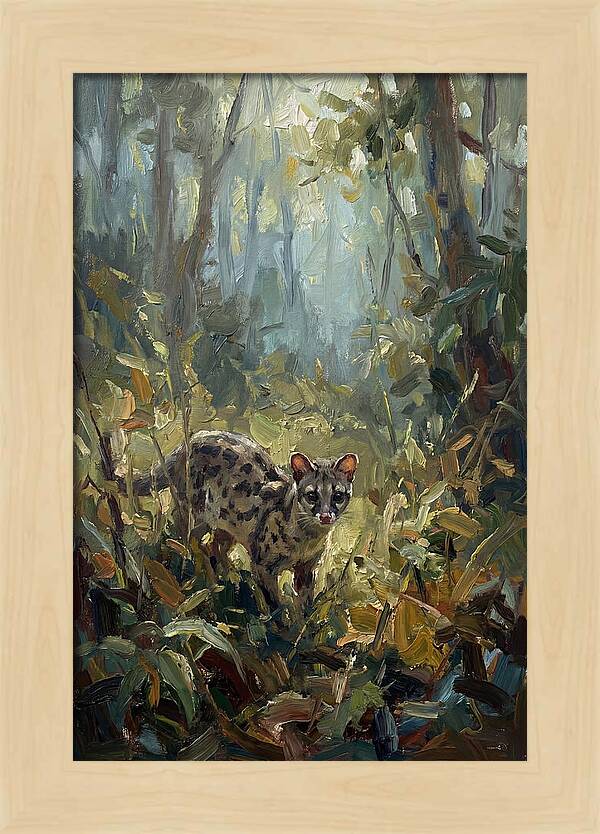 Linsang In The Forest