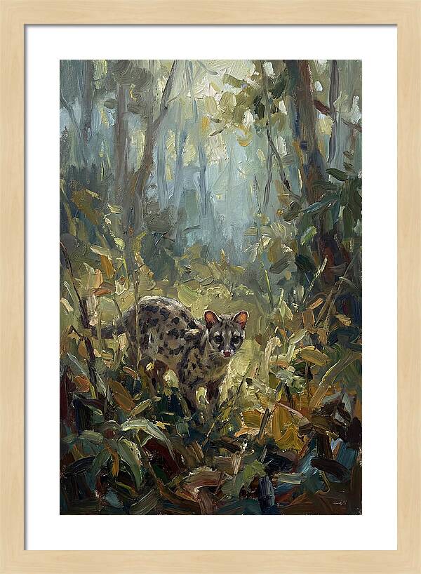 Linsang In The Forest