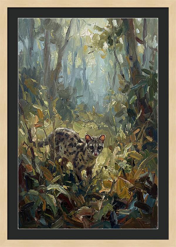 Linsang In The Forest