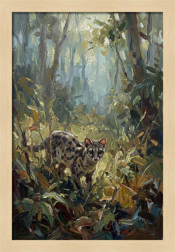 Linsang In The Forest