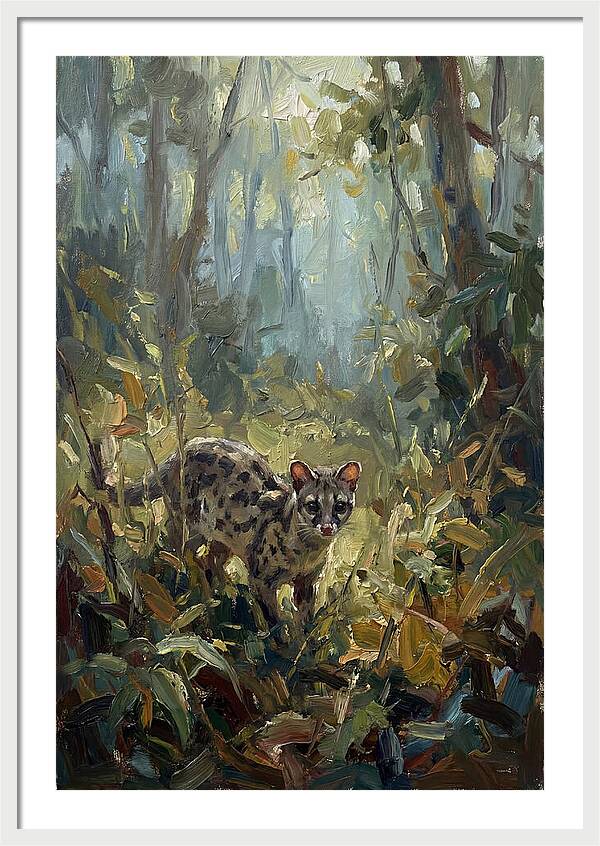Linsang In The Forest