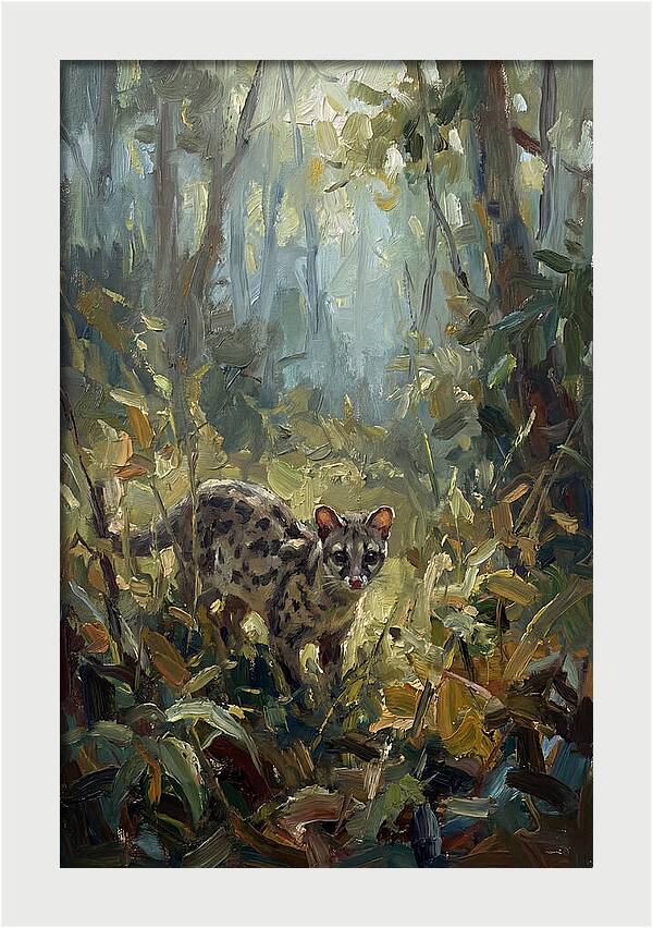 Linsang In The Forest