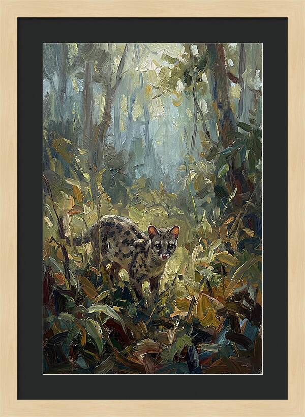 Linsang In The Forest