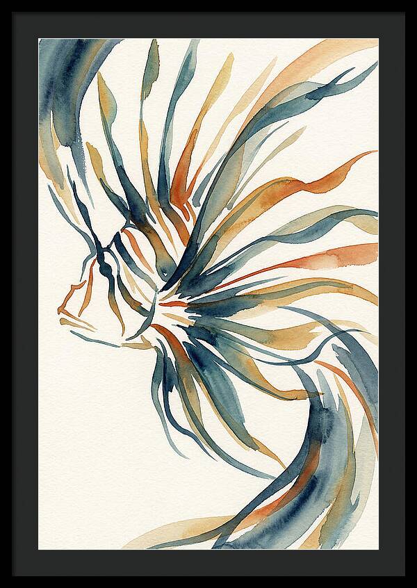 Lionfish Elegance In Watercolor