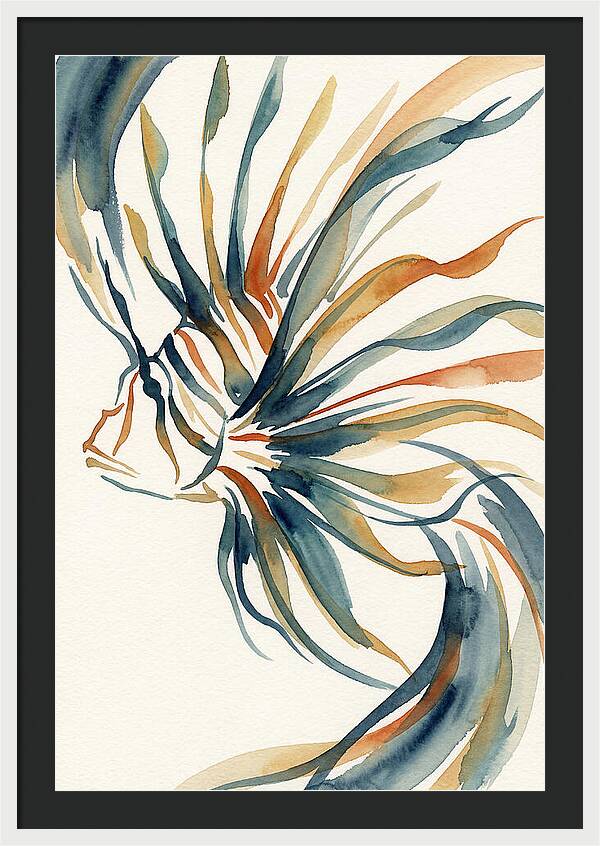 Lionfish Elegance In Watercolor
