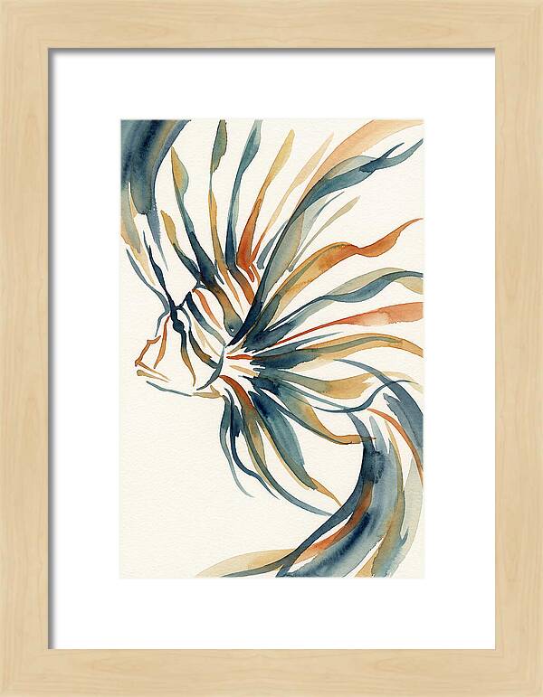 Lionfish Elegance In Watercolor