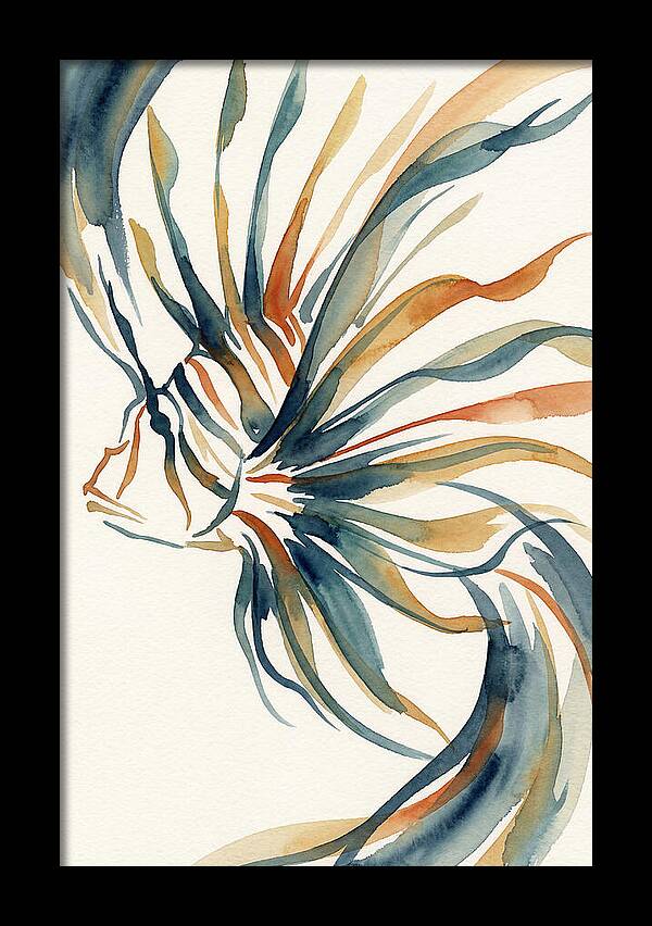 Lionfish Elegance In Watercolor