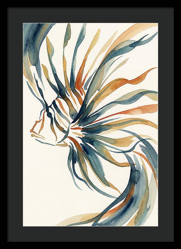 Lionfish Elegance In Watercolor