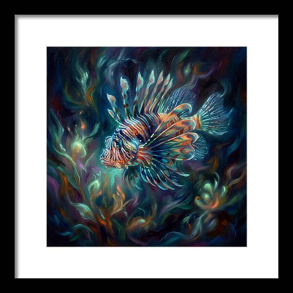 Lionfish In Motion