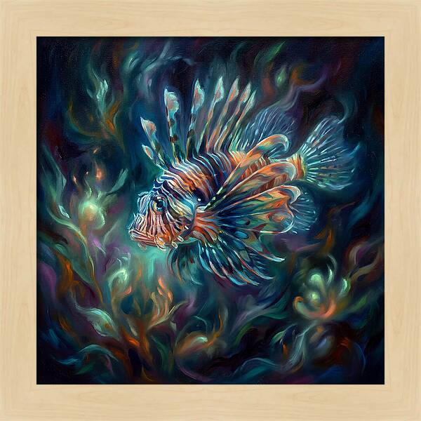 Lionfish In Motion