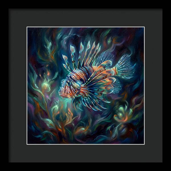 Lionfish In Motion