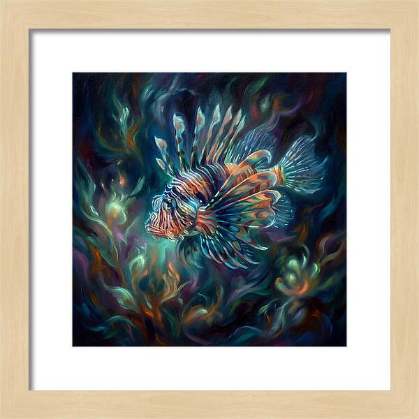 Lionfish In Motion