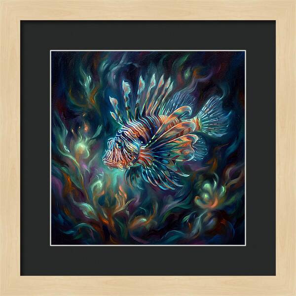 Lionfish In Motion