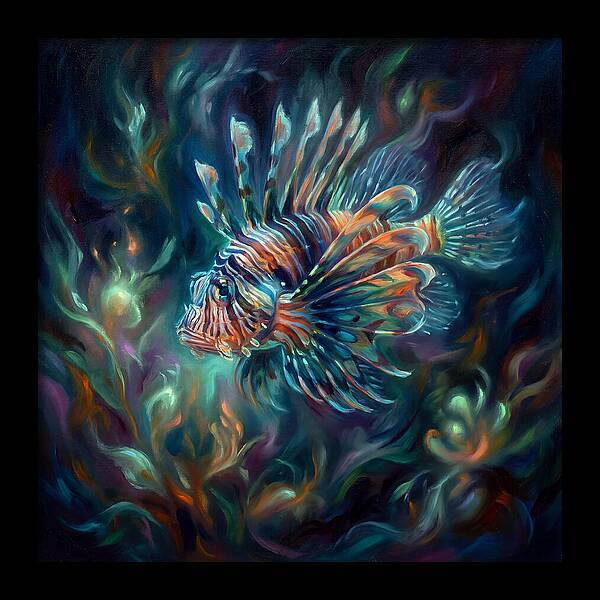Lionfish In Motion