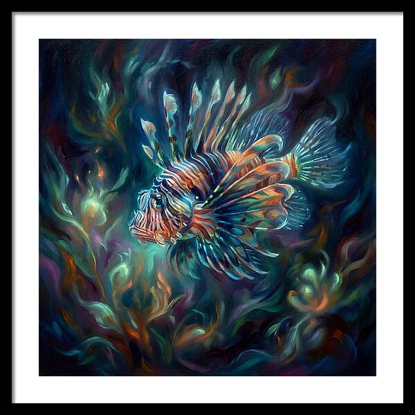 Lionfish In Motion