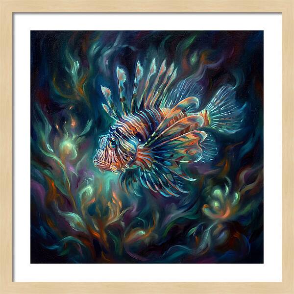 Lionfish In Motion