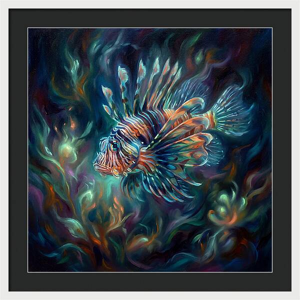Lionfish In Motion