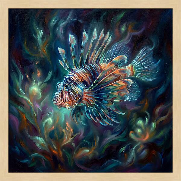 Lionfish In Motion