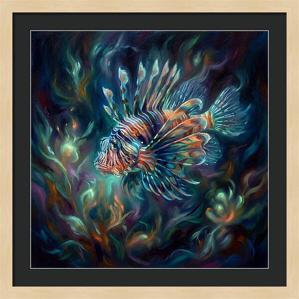 Lionfish In Motion