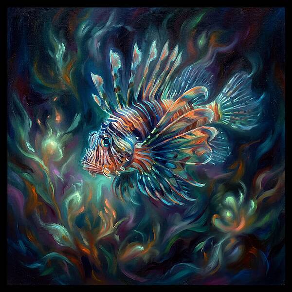 Lionfish In Motion