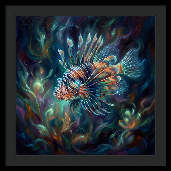 Lionfish In Motion