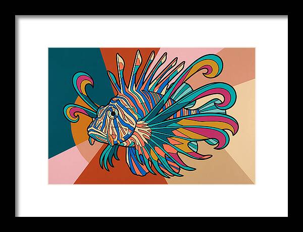 Lionfish In Vibrant Colors