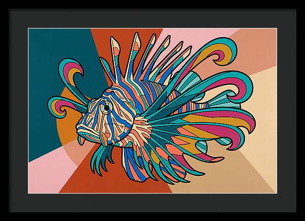 Lionfish In Vibrant Colors