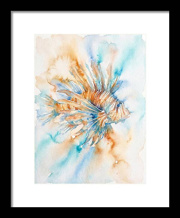 Lionfish In Watercolor