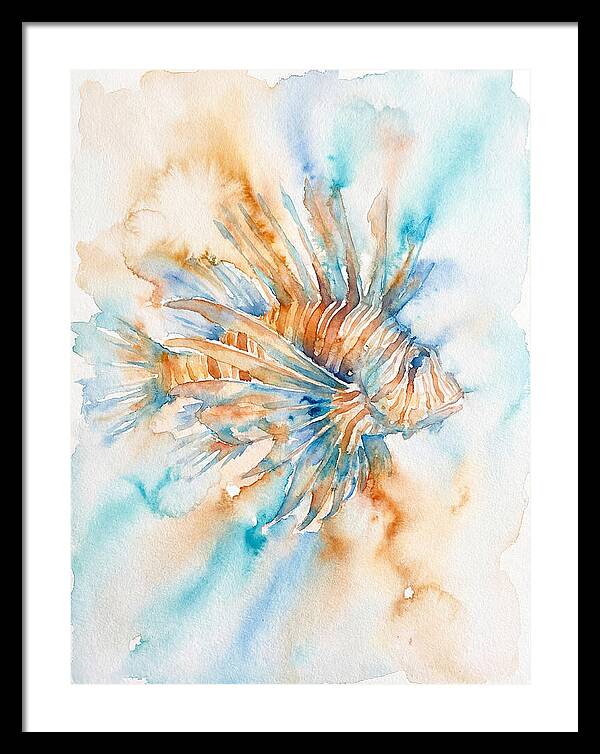 Lionfish In Watercolor