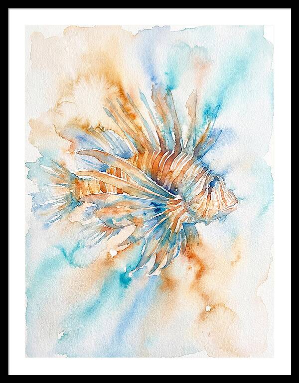 Lionfish In Watercolor