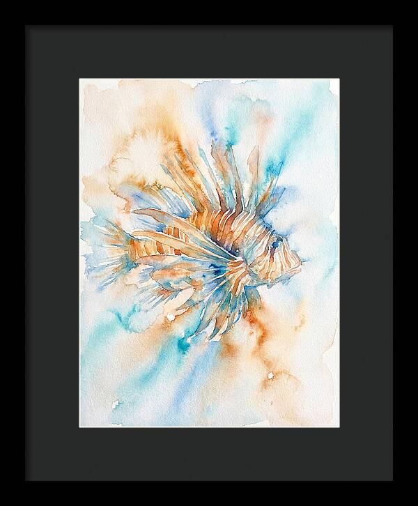 Lionfish In Watercolor