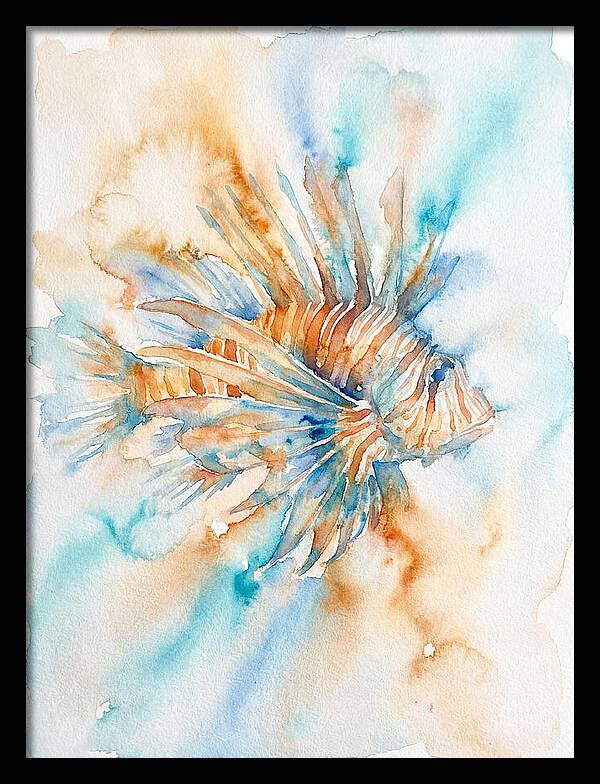 Lionfish In Watercolor