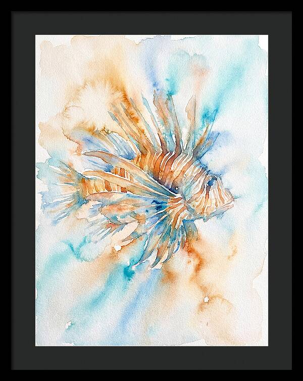 Lionfish In Watercolor