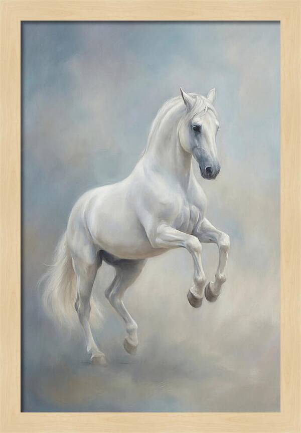 Lipizzaner Stallion In Motion
