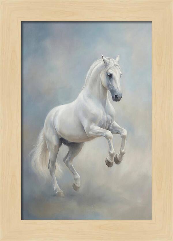 Lipizzaner Stallion In Motion