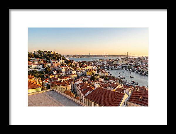 Lisbon From Miradouro Da Graca