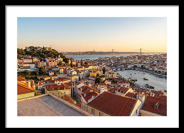Lisbon From Miradouro Da Graca